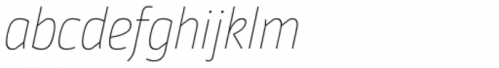 Moveo Sans SemiCond Thin Italic