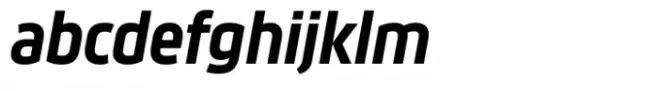 Movida Condensed Bold Italic