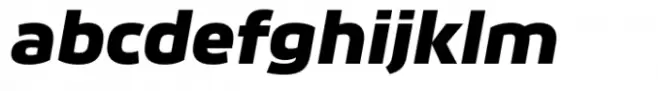 Movida Expanded Extra Bold Italic