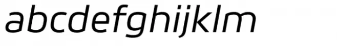 Movida Expanded Regular Italic