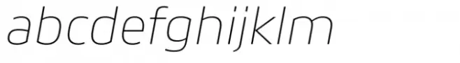 Movida Expanded Thin Italic
