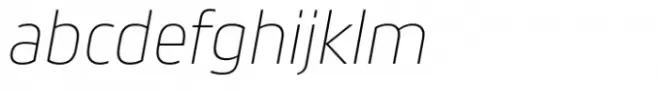 Movida Medium Thin Italic
