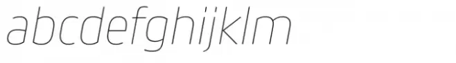 Movida Medium Ultra Thin Italic