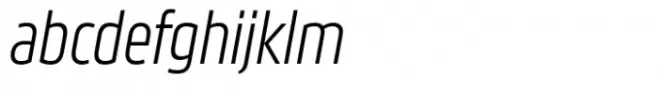 Movida Narrow Book Italic