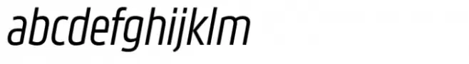 Movida Narrow Regular Italic