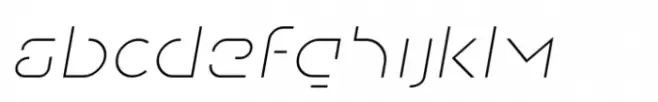 Mowaq Thin Italic