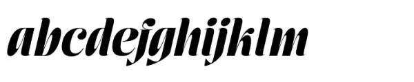 Moxtas Extrabold Italic