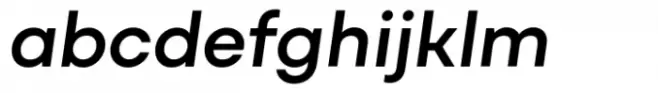 Mozaic Italic Semi Bold