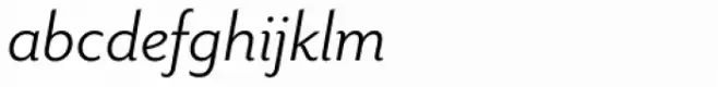 Mr Eaves Sans Book Italic