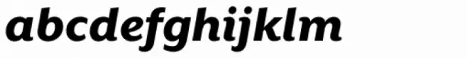 Mr Eaves XL Sans Heavy Italic