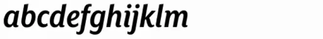 Mr Eaves XL Sans Nar Bold Italic
