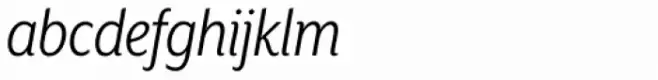 Mr Eaves XL Sans Nar Book Italic
