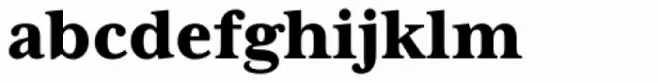 Mrs Eaves XL Serif Heavy