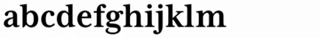 Mrs Eaves XL Serif Nar Bold