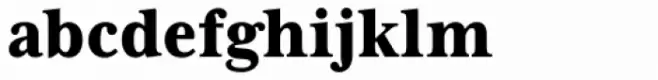 Mrs Eaves XL Serif Nar Heavy