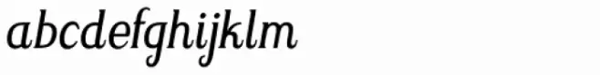 Mrs Green Light Condensed Italic
