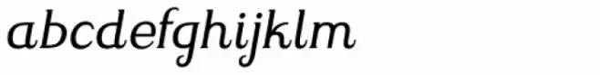 Mrs Green Light Italic