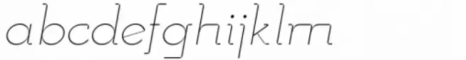Mudzil Alternate Light Italic