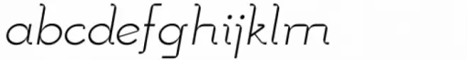 Mudzil Alternate Regular Italic