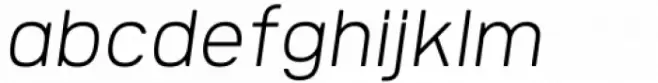 Mula Rounded ExtraLight Italic