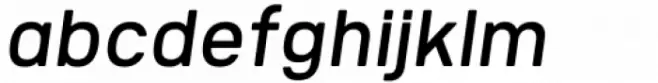 Mula Rounded SemiLight Italic