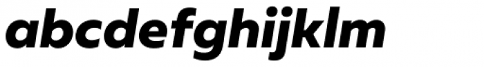 Muller Extra Bold Italic