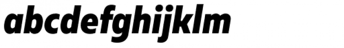 Muller Narrow ExtraBold Italic