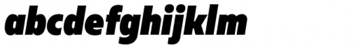 Muller Narrow Heavy Italic
