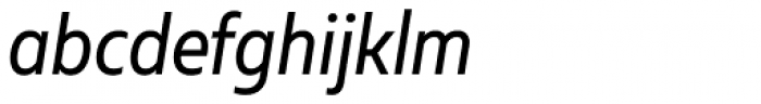 Muller Narrow Italic