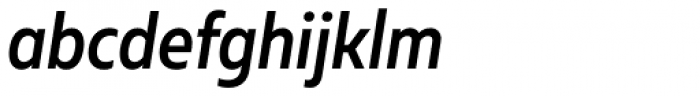 Muller Narrow Medium Italic