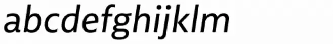 Multiple Sans Alt II Regular Italic
