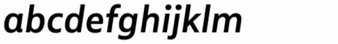Multiple Sans Alt III Semi Bold Italic
