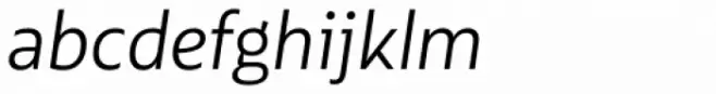 Multiple Sans Alt IV Light Italic