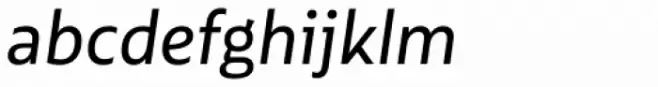 Multiple Sans Alt IV Regular Italic