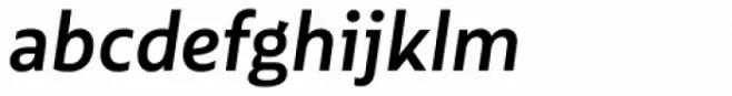 Multiple Sans Alt IV Semi Bold Italic