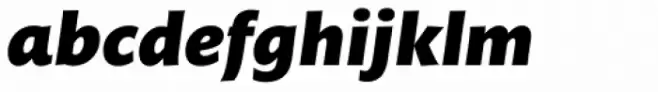 Mundo Sans Pro Black Italic