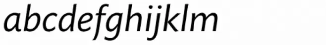 Mundo Sans Pro Italic