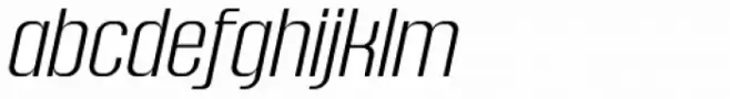Murat Grotesque 42 Light Italic
