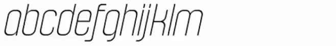 Murat Grotesque Alt 41 Thin Italic