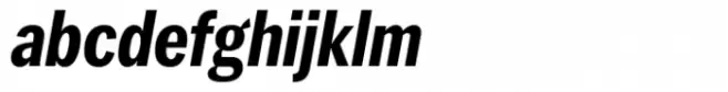 Murs Gothic Narrow Bold Italic