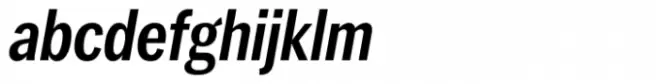Murs Gothic Narrow Demi Italic