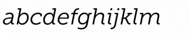 Museo Slab Rounded 300 Italic