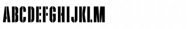 Music Ad Stencil JNL Regular