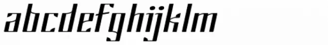 Myla Black Italic
