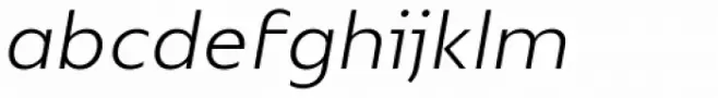Mymoon Extra Light Italic