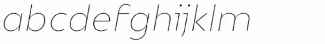Mymoon Thin Italic