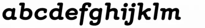 Mymra Black Italic
