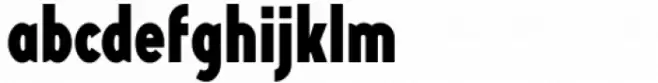 Myna Condensed Black