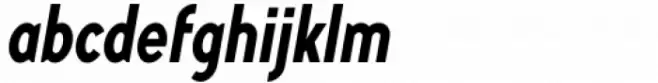 Myna Condensed Bold Italic