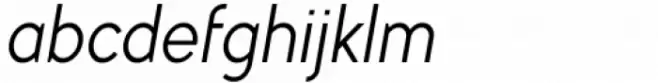 Myna Light Italic